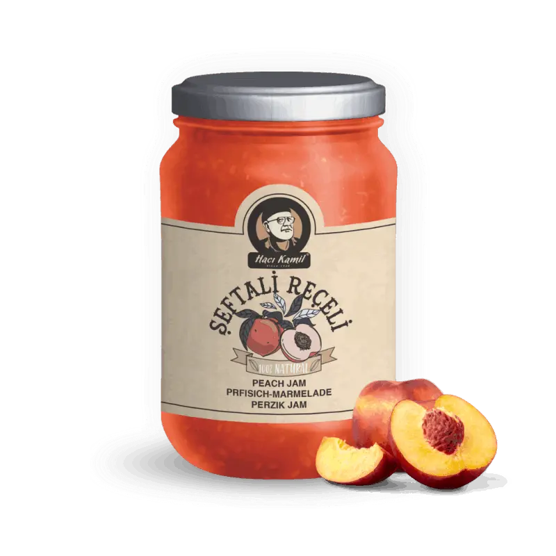 şeftali reçeli