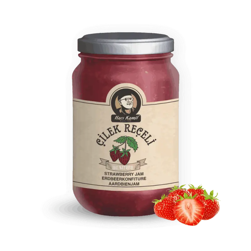 çilek reçeli